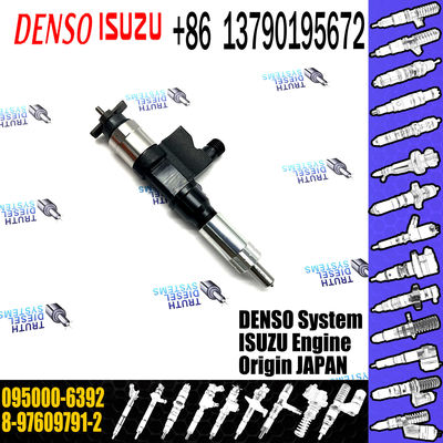 New Diesel Fuel Injector 095000-6392 0950006392 095000-6390 8-97609791-2 8-97609791-5 for I-SUZU engine 4HK1