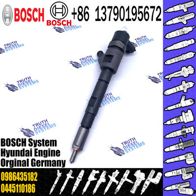 Original New Injector 0445110279 0445110186 Common Rail Fuel Diesel Injector For Kia / Hyundai 0445110279