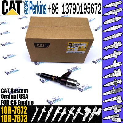 Cat injectors c6.6 injector 320-0690 10r-7672 10R-7673 fule injector for caterpillar excavator 320d