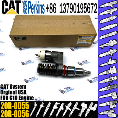 Diesel fuel common rail injector 20R-0055 20R0055 3175278 317-5278 for CAT Excavator C10 20R-0055