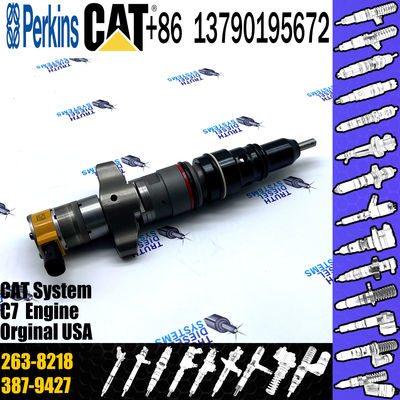 Excavator parts c9 injector 263-8218 fuel injector 2638218 235-9649 2359649 for C7