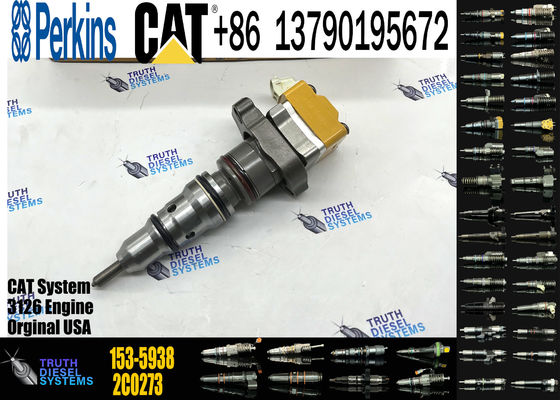 Construction machinery parts 179-6020 3412 E3412 Fuel Injector 174-7526 174-7528 179-6020 153-5938 20R-4148