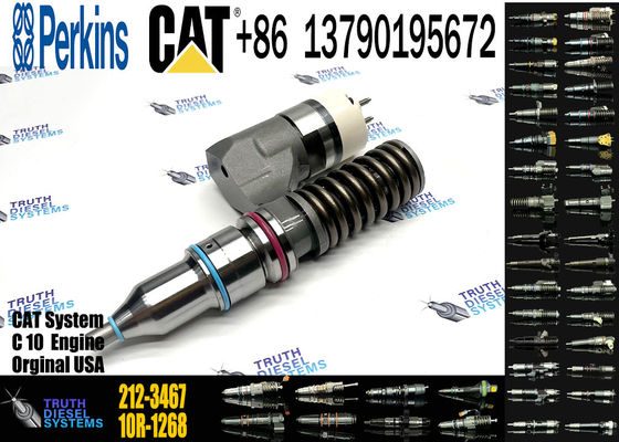 C10 Fuel Injector Assembly 203-7685 212-3467 212-3468 350-7555 317-5278 161-1785 10R-0967 10R-1259 10R-1258