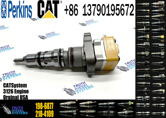 Excavator Parts 3126 Engine Injector 198-6877 1OR-1267 169-7408 20R-0758 153-5938 fuel injector For Excavator
