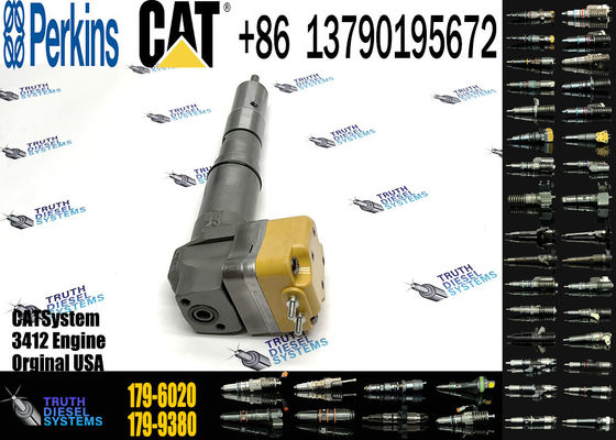 Construction machinery parts 179-6020 3412 E3412 Fuel Injector 174-7526 174-7528 179-6020 153-5938 Excavator parts