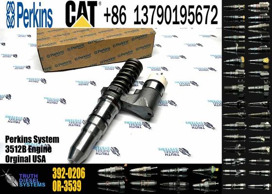 Diesel Engine Parts 392-0206 3920206 Fuel Injector for CAT 3508B 3512B 3516B Engine Injector 392-0206
