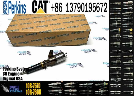 320-0670 10R-7670 3200670 10R7670 Common Rail Fuel Injector Compatible with Caterpillar CAT C6.6 Engine