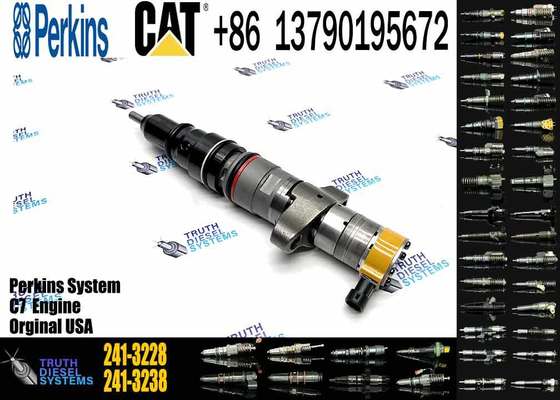 New Excavator Diesel Injector Model 238-8901 328-2586 241-3228 10R-4763 241-3238 Replacement for C-a-t C7 Injector 387-9427