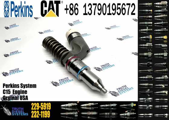 Fuel Injector 229-5919 2295919 for Caterpillar C15 3406E Engine Fuel Injector Machinery Engine Parts