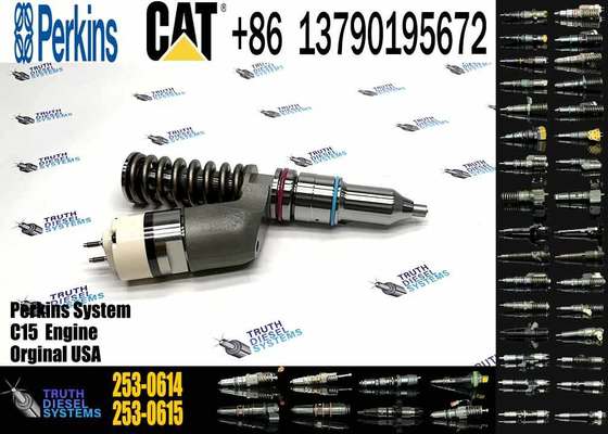 New Common Rail Fuel Injector 10R-8502 211-3025 253-0614 289-0753 for C15 Diesel Engine