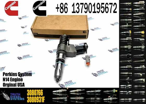 For N14/QSN14 Series Fuel Injector Assembly 3080766 3083622 6 Month Warranty Paper/Wooden Box Construction Machinery