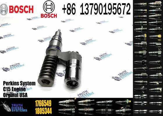 Diesel Common Rail Fuel Injector for Scania Excavator Engine Model 1734493 1766549 1920420
