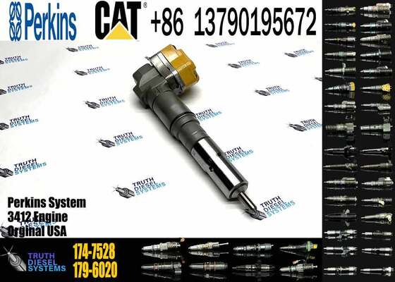 174-7526 CAT Diesel Fuel InjectorExcavator Parts Engine 3408 3412 Injetor 232-1173 232-1183 232-1168 174-7528 174-7526 198-6877