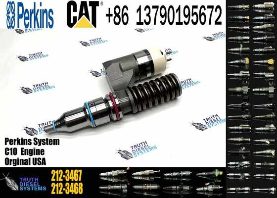 Excavator Injector 212 3467 2123467 212-3467 for C10 Engine Parts Diesel Nozzle Assembly
