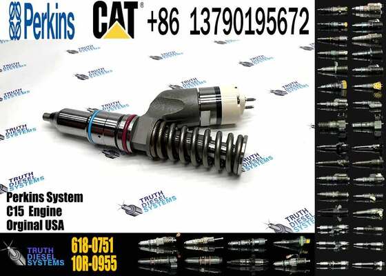 C27 Engine Fuel Injector OEM Brand Excavator Spare Parts 253-0617 374-0751 618-0751