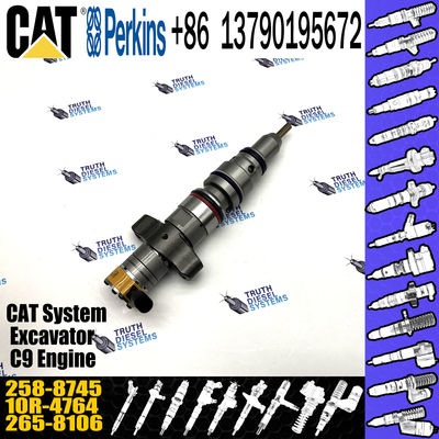 Common Rail Inyectores Diesel Engine Spare Parts 258-8745 For Caterpillar 324d 325d 329d 330d 336d Excavator