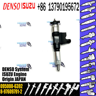 New Diesel Fuel Injector 095000-6392 0950006392 095000-6390 8-97609791-2 8-97609791-5 for I-SUZU engine 4HK1