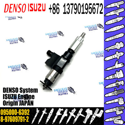 New Diesel Fuel Injector 095000-6392 0950006392 095000-6390 8-97609791-2 8-97609791-5 for I-SUZU engine 4HK1