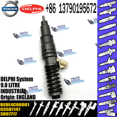 3801440 21586296 3803655 03587147 HRE398 BEBE4C06001 BEBE4C16001 Factory Remanufactured Fuel Injector for VOL Penta D9