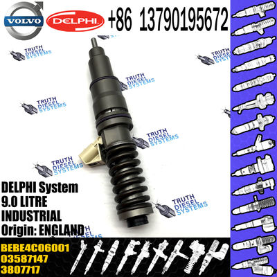 3801440 21586296 3803655 03587147 HRE398 BEBE4C06001 BEBE4C16001 Factory Remanufactured Fuel Injector for VOL Penta D9