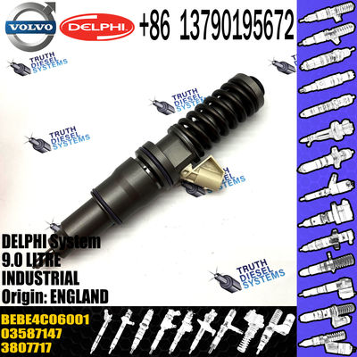 3801440 21586296 3803655 03587147 HRE398 BEBE4C06001 BEBE4C16001 Factory Remanufactured Fuel Injector for VOL Penta D9