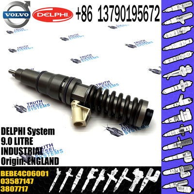 3801440 21586296 3803655 03587147 HRE398 BEBE4C06001 BEBE4C16001 Factory Remanufactured Fuel Injector for VOL Penta D9