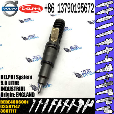 3801440 21586296 3803655 03587147 HRE398 BEBE4C06001 BEBE4C16001 Factory Remanufactured Fuel Injector for VOL Penta D9