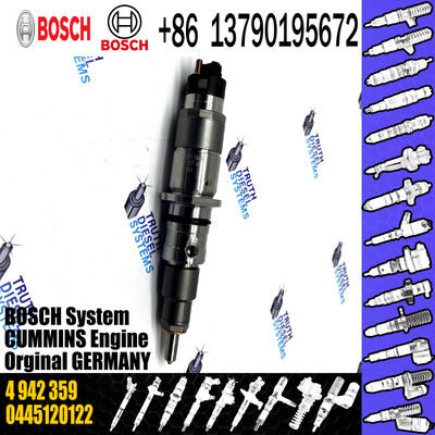 High Quality New Diesel Common Rail Fuel Injector 0445120122 4942359 For ISLE Engine