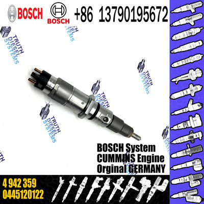 High Quality New Diesel Common Rail Fuel Injector 0445120122 4942359 For ISLE Engine