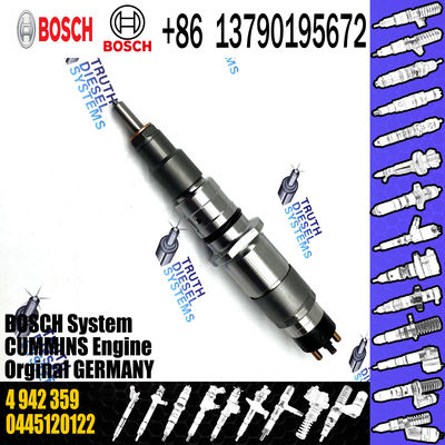 High Quality New Diesel Common Rail Fuel Injector 0445120122 4942359 For ISLE Engine