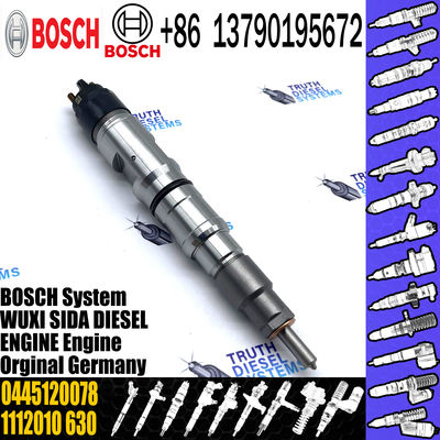 Fuel Injection Common Rail Fuel Injector 0445120393 FOR Bosch 0445 120 393 FAW 0445120078