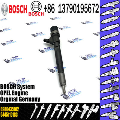 High Quality 0445110183 0986435102 Common Rail Fuel Diesel Injector For Alfa Romeo Fiat Ford