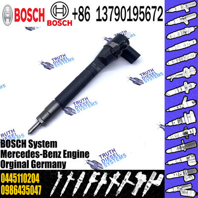 High Quality China New 0445110204 truck diesel fuel injector 0 445 110 204 for OE 6120700587 6120700087 Diesel Engine