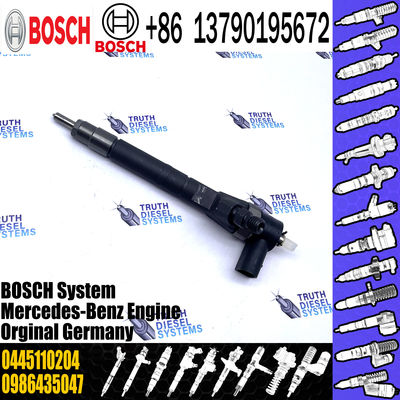 High Quality China New 0445110204 truck diesel fuel injector 0 445 110 204 for OE 6120700587 6120700087 Diesel Engine