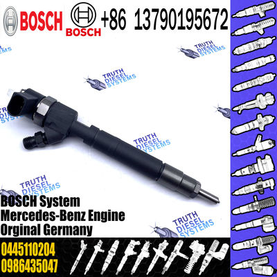 High Quality China New 0445110204 truck diesel fuel injector 0 445 110 204 for OE 6120700587 6120700087 Diesel Engine