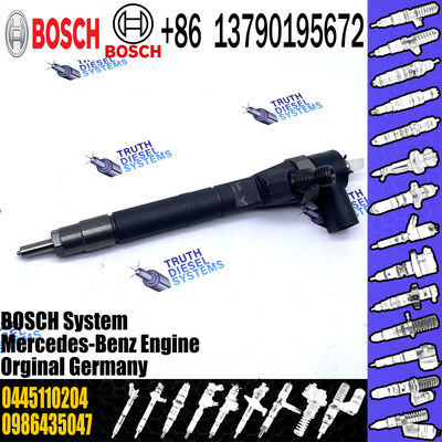 High Quality China New 0445110204 truck diesel fuel injector 0 445 110 204 for OE 6120700587 6120700087 Diesel Engine