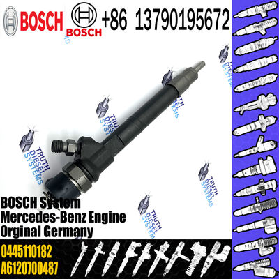 high pressure common rail injector 0445 110 182 / 0445110182 for Mercedes W210 E320 S320 CDI 145kW 197PS