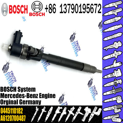 high pressure common rail injector 0445 110 182 / 0445110182 for Mercedes W210 E320 S320 CDI 145kW 197PS