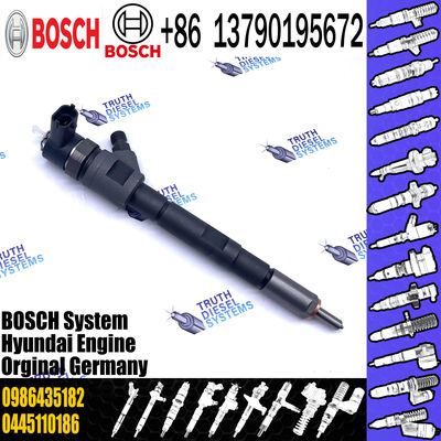 Original New Injector 0445110279 0445110186 Common Rail Fuel Diesel Injector For Kia / Hyundai 0445110279