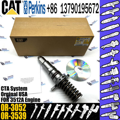 Cat 3508 3512 3516 Engine Excavator Common Rail Fuel Injector 7E6408 7E-6408 0R3052 0R-3052 For Caterpillar 111-3718