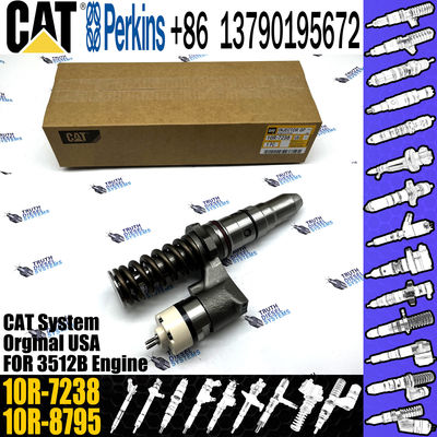 Pressure Engine Common Rail Fuel Injector 246-1854 2461854 10R-7238 For CAT 3508C 3512C