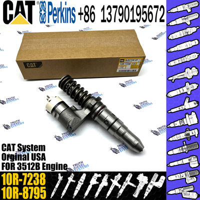 Pressure Engine Common Rail Fuel Injector 246-1854 2461854 10R-7238 For CAT 3508C 3512C