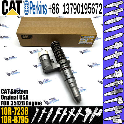 Pressure Engine Common Rail Fuel Injector 246-1854 2461854 10R-7238 For CAT 3508C 3512C