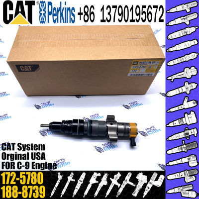 Machinery engine parts C-9 injector 188-8739 1888739 172-5780 for caterpillar D6R 627G 637G 973C
