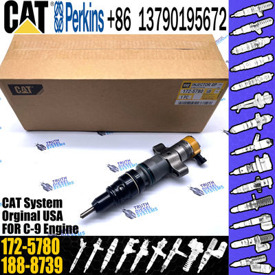 Machinery engine parts C-9 injector 188-8739 1888739 172-5780 for caterpillar D6R 627G 637G 973C