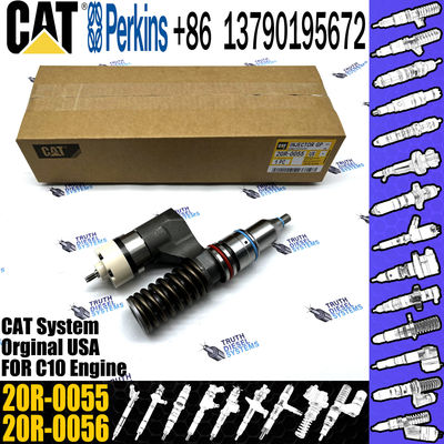 Diesel fuel common rail injector 20R-0055 20R0055 3175278 317-5278 for CAT Excavator C10 20R-0055