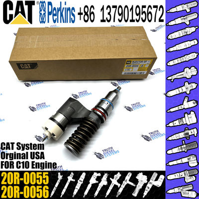 Diesel fuel common rail injector 20R-0055 20R0055 3175278 317-5278 for CAT Excavator C10 20R-0055