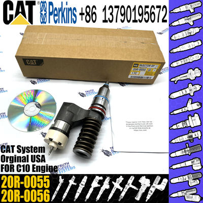 Diesel fuel common rail injector 20R-0055 20R0055 3175278 317-5278 for CAT Excavator C10 20R-0055