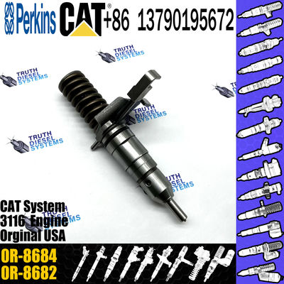 diesel injector 127-8218 0R-8684 for Caterpillar 3116 3126 engine 950G 960F 962G TK380 TK381 fuel injector 127-8218 0R-8