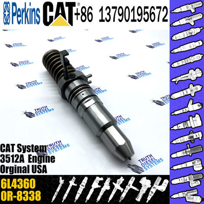 3512 E3512 Fuel Injector Assembly 4P9075 4P9076 7E6408 4P9077 9Y3773 7C4148 6L4357 6L4355 6L4360